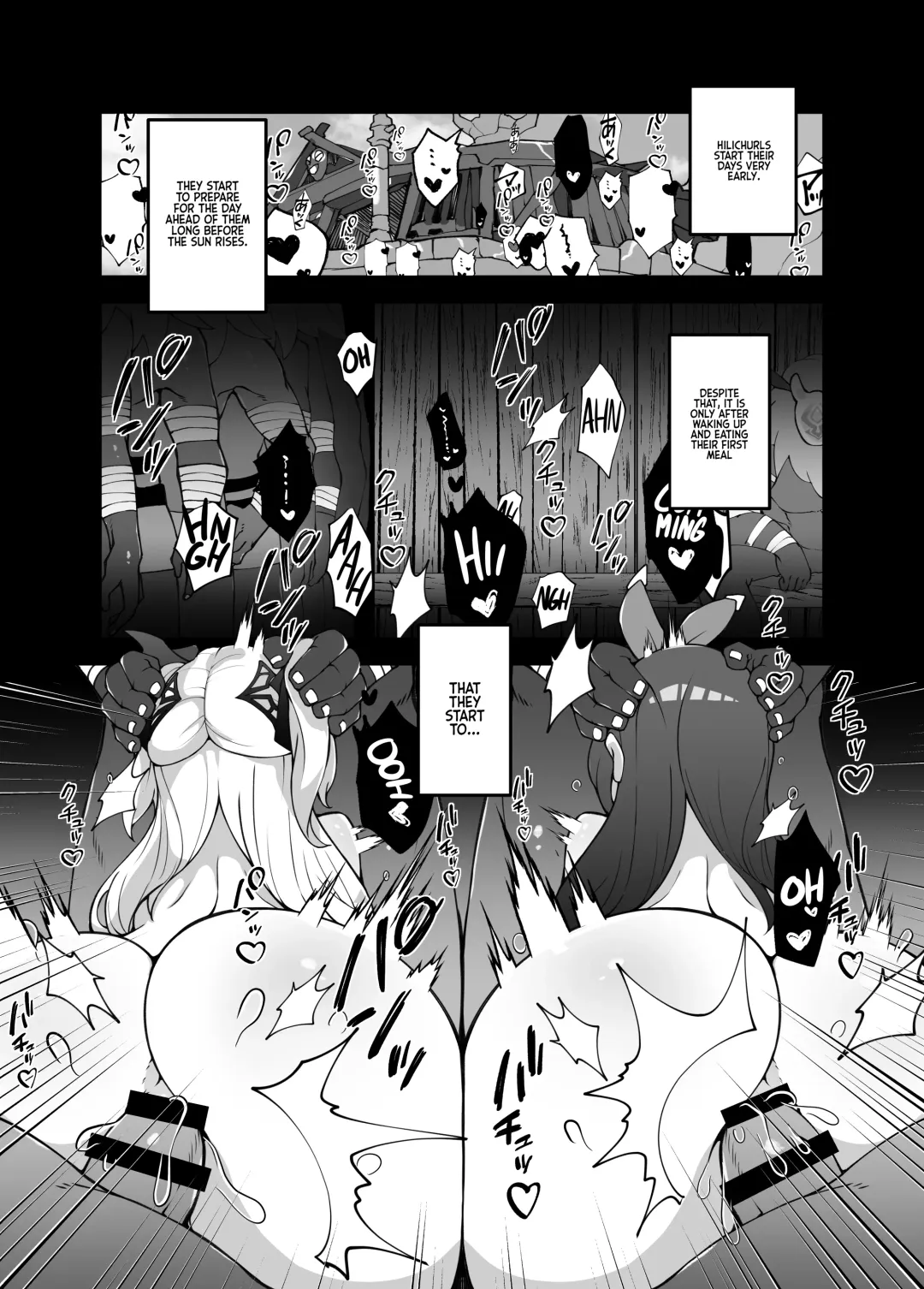 [Karou] The Attack of the Hilichurls II ~The Invasion's Prelude~ Noelle,Chivalric Blossom that withered~ Fhentai.net - Page 3