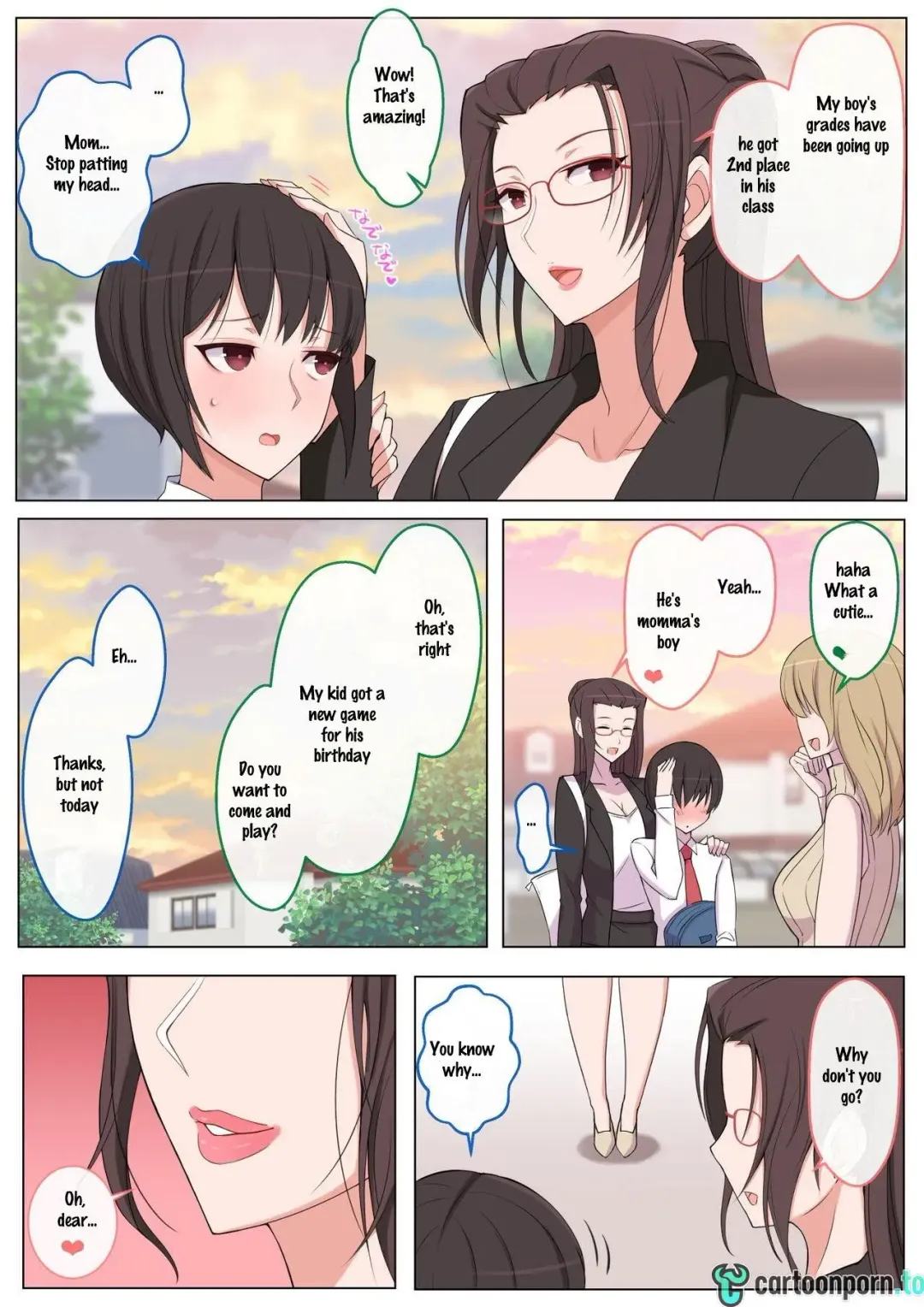 [Yoshiyoshi-ya] I want to be bullied by my mom Fhentai - Page 3