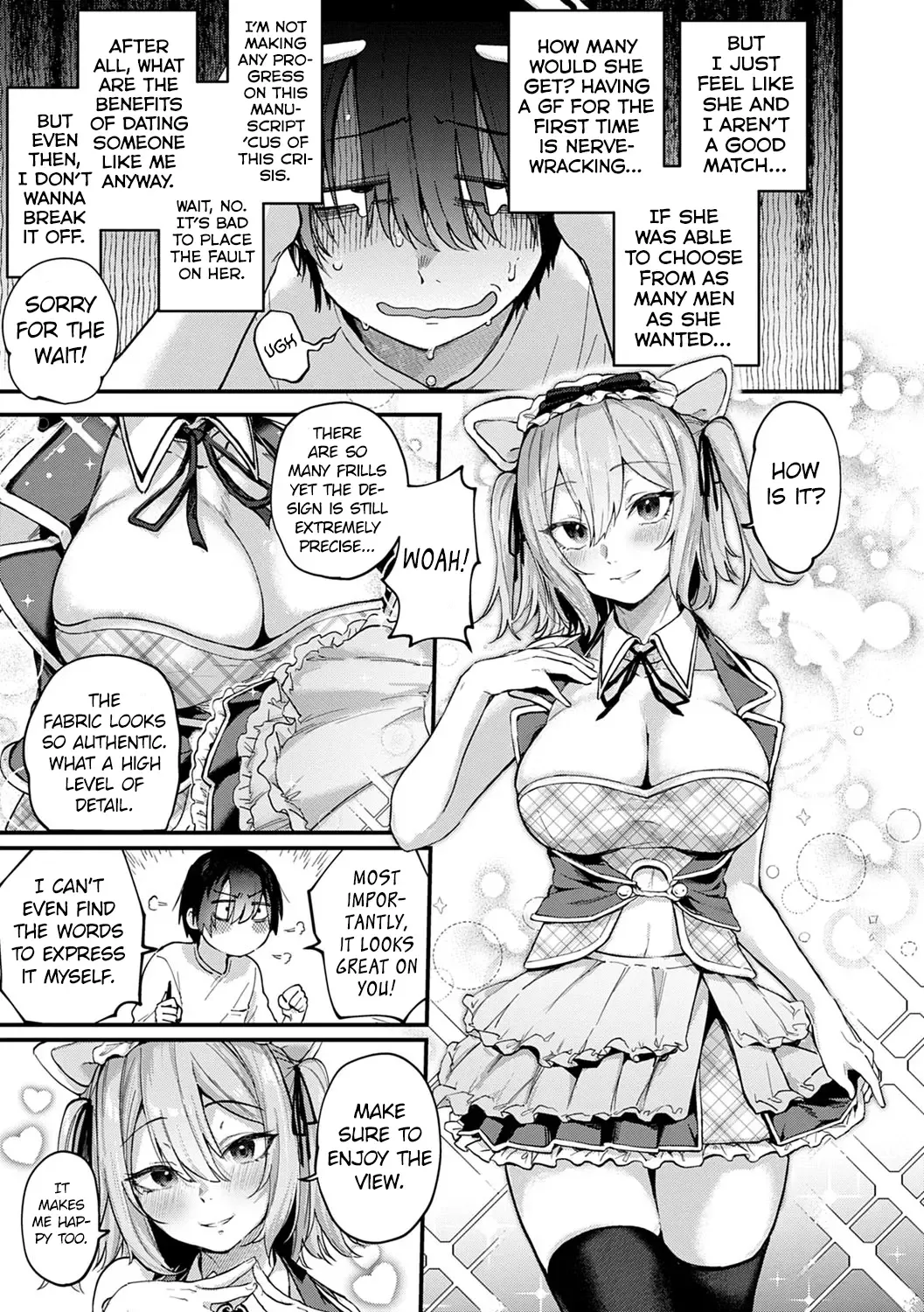 [Gosaiji] Doujin Sakka wa Layer Kanojo no Yume o Miru ka | Do Doujin Artists Dream of Cosplayer Girlfriends? Fhentai - Page 3