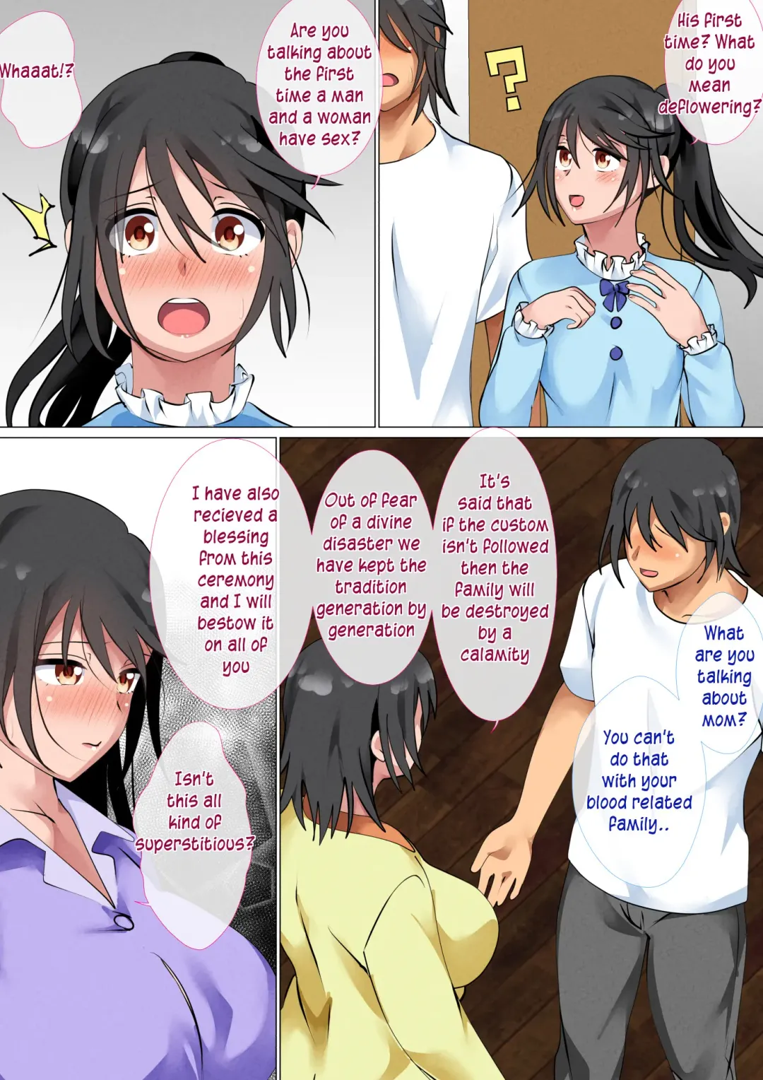 [Spices] Kazoku De Musuko O Fudeoroshi Suru Narawashi Ga Sonzai Suru Kakei | A family with a tradition of taking their son's virginity Fhentai - Page 8
