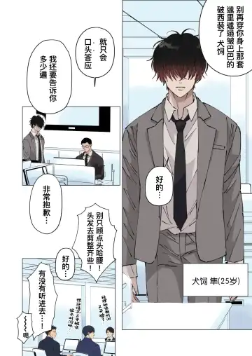 [Hoshitani Kyo] Ktabutsu Baritachi Joushi o Odoshite Zenra Dogeza sasete mita | 威胁顽固的纯1上司逼他全裸下跪挨操 (decensored) Fhentai - Page 4