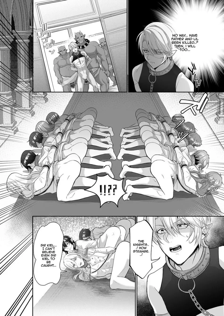 [Akagirenya - Kinokoyun] Elf Ouji-tachi no Kairaku Ochi Orc no Mama ni Naru nante | The Pleasure Fall of the Elven Princes Fhentai - Page 3
