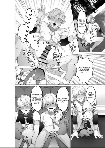 [Akagirenya - Kinokoyun] Elf Ouji-tachi no Kairaku Ochi Orc no Mama ni Naru nante | The Pleasure Fall of the Elven Princes Fhentai - Page 27