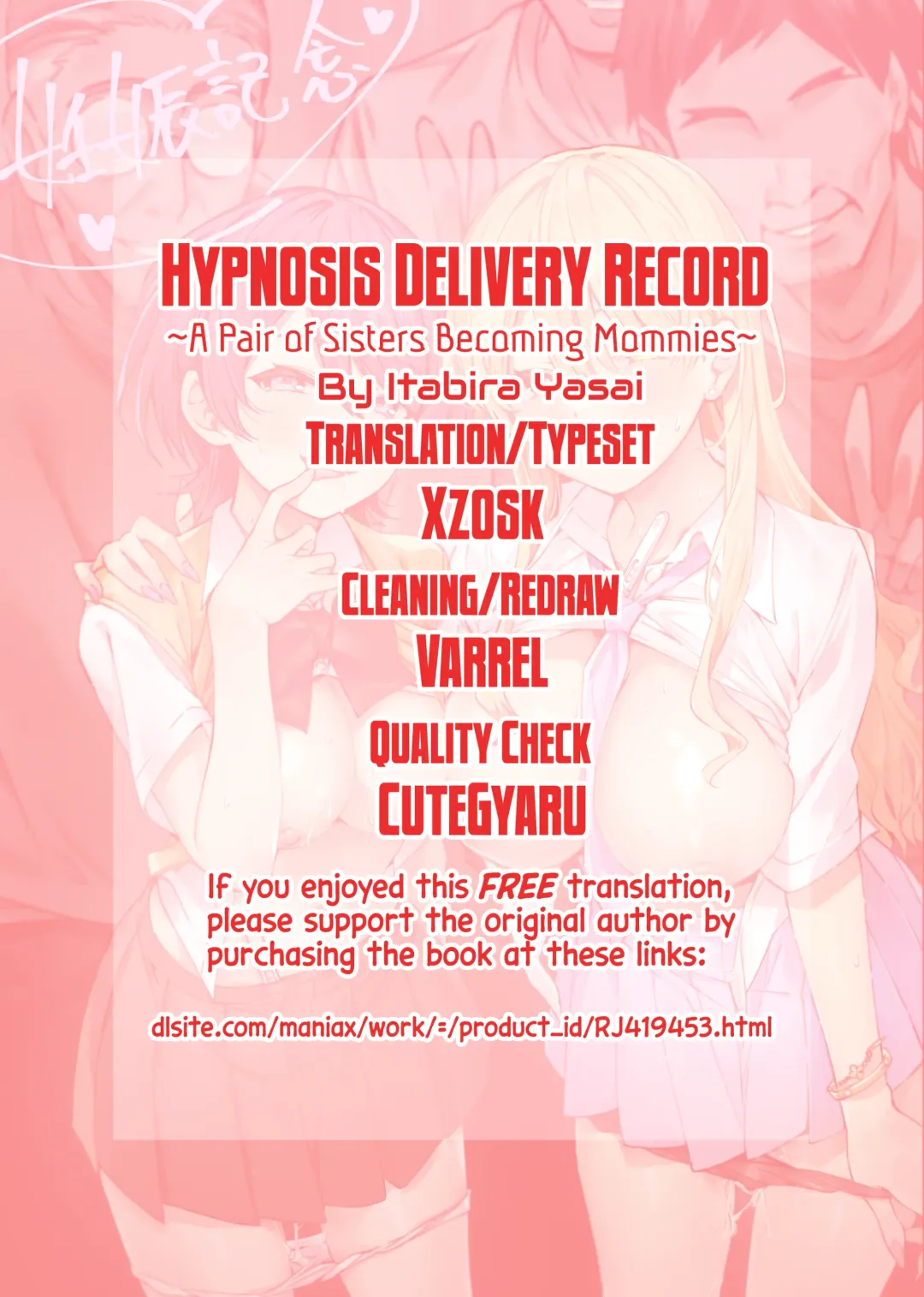 Saimin Haitatsu Nichiroku ~Shimai wa Nakayoshi Mama ni Naru~ | Hypnosis Delivery Record ~A Pair of Sisters Becoming Mommies~ Fhentai.net - Page 60