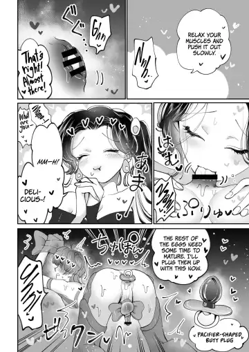 [Teriyaki Sasami] Sanran Play Pink Blue | Oviposition Play Pink Blue Fhentai.net - Page 9