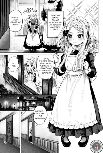 [Ooban Yaki] Onaho-kei no Loli Maid | Masturbator's Loli Maid - Fhentai.net