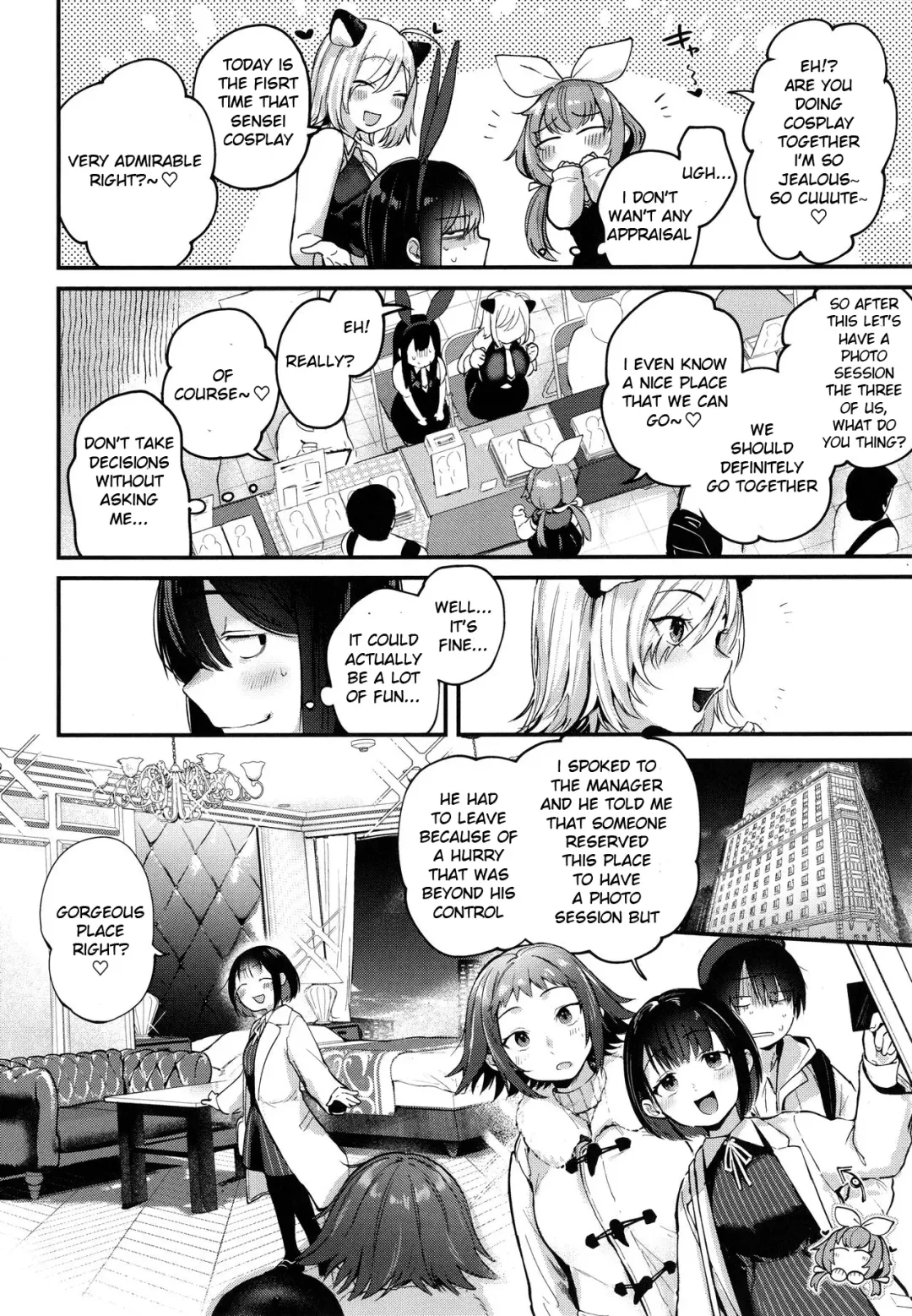 [Gosaiji] Doujin Sakka wa After 3P no Yume o Miru ka | Do Doujin Artists Dream of Having a Cosplayer Threesome? Fhentai - Page 4