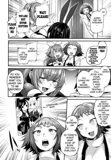 [Gosaiji] Doujin Sakka wa After 3P no Yume o Miru ka | Do Doujin Artists Dream of Having a Cosplayer Threesome? Fhentai - Page 14