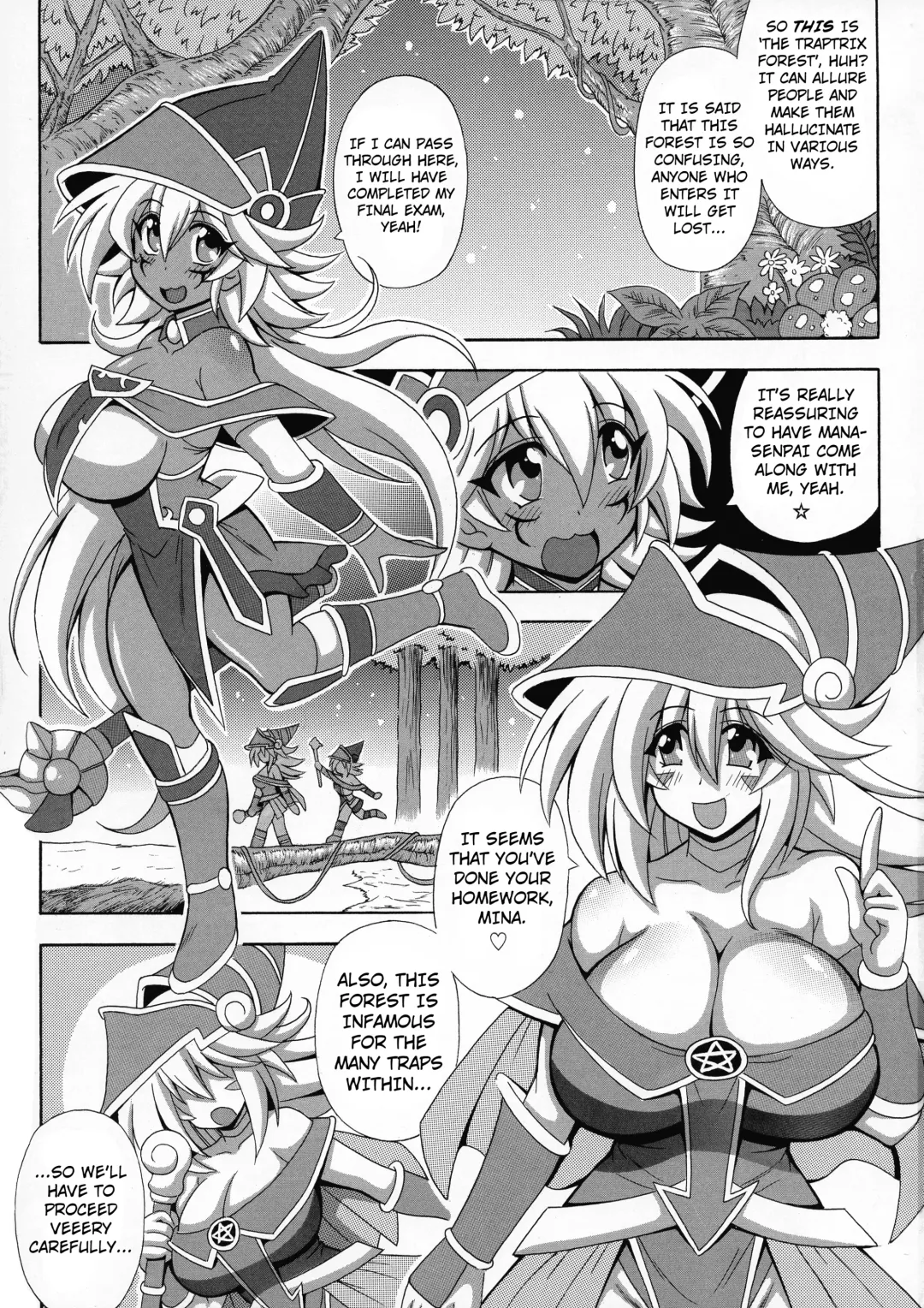 [Oujano Kaze] Kowaku no Mori no Ero Trap Fhentai - Page 3