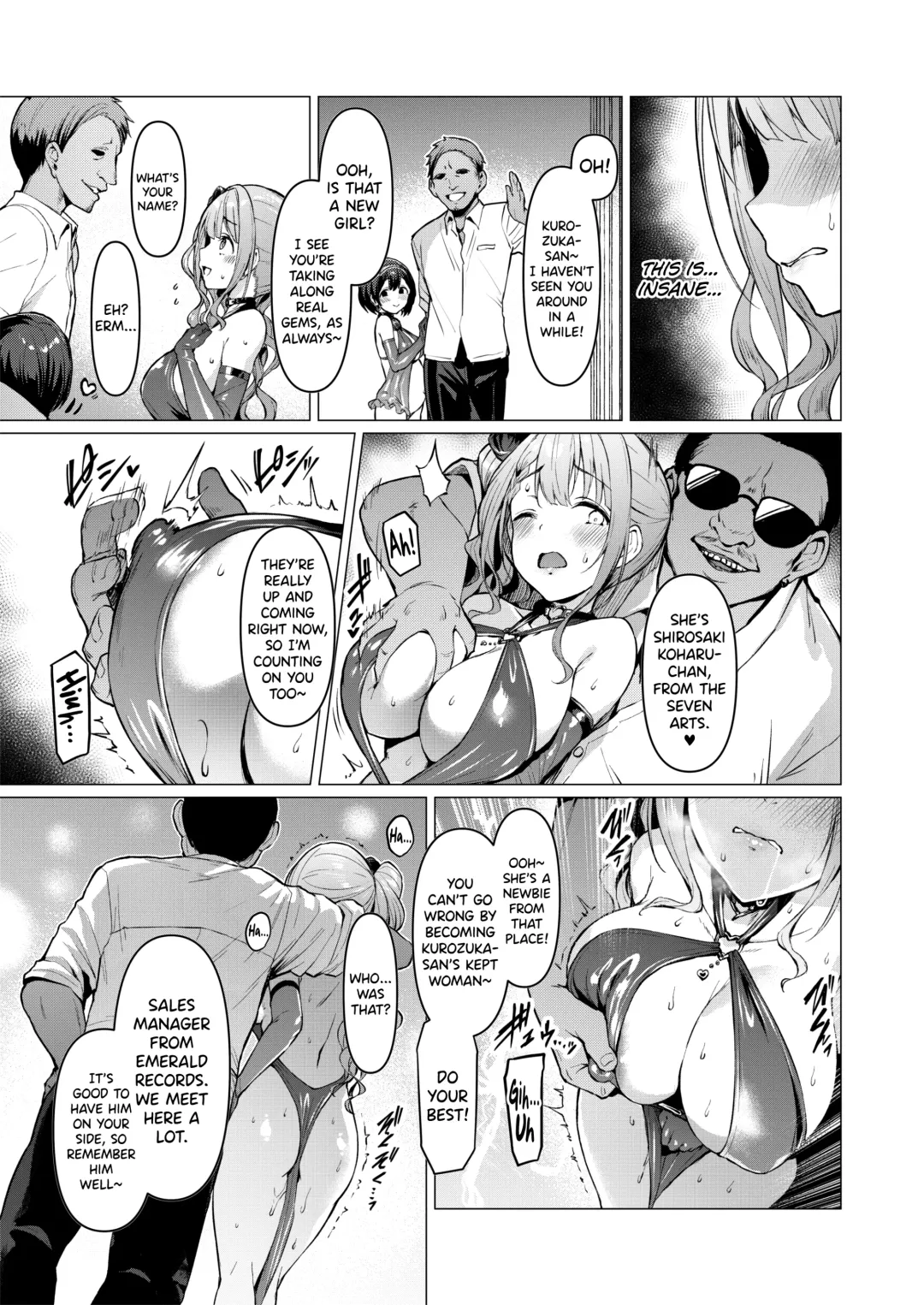 [Satou Kuuki] Kegareboshi Aka ~Yume to Joyoku ni Yureru Idol, Shirosaki Koharu~ Fhentai - Page 20