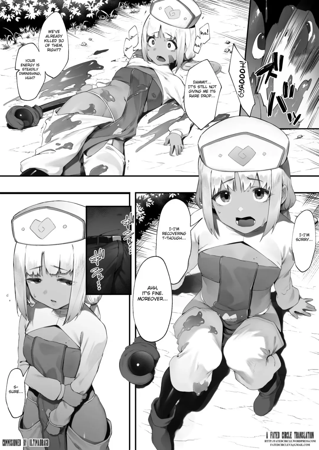 Read [Nigiri Usagi] Sex Suru to SP o Kaifuku Shitekureru Kuro Gyaru Healer - Fhentai.net