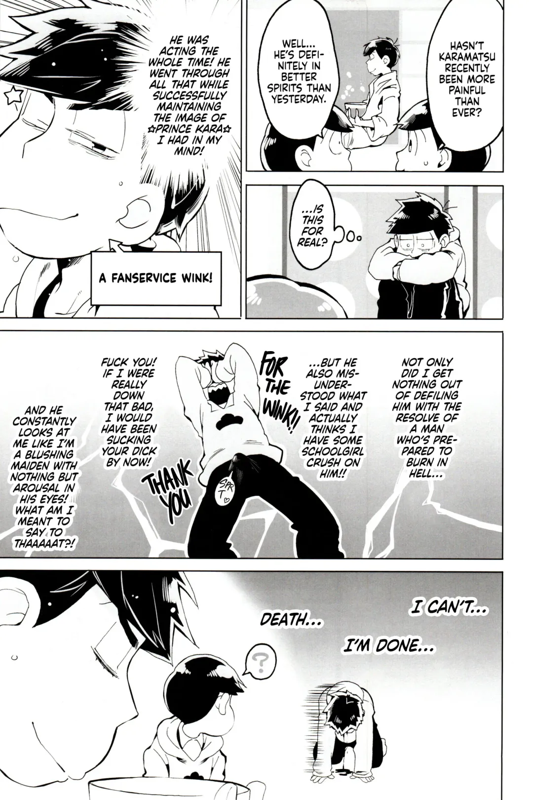 [Koutei Mikado] Prince Karapi o Kiraitakute. | I Hate My Dear Prince Karamatsu. Fhentai - Page 11