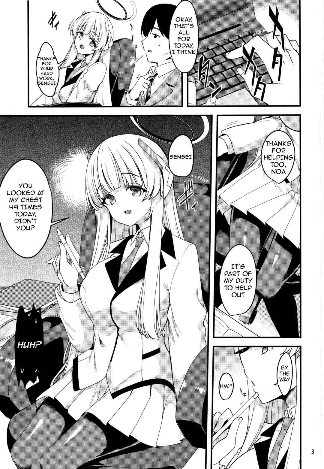 [Gokubuto Mayuge] Sensei Yuuka-chan ni wa Naisho desu yo? | Sensei, Don't Tell Yuuka, Okay? Fhentai.net - Page 2