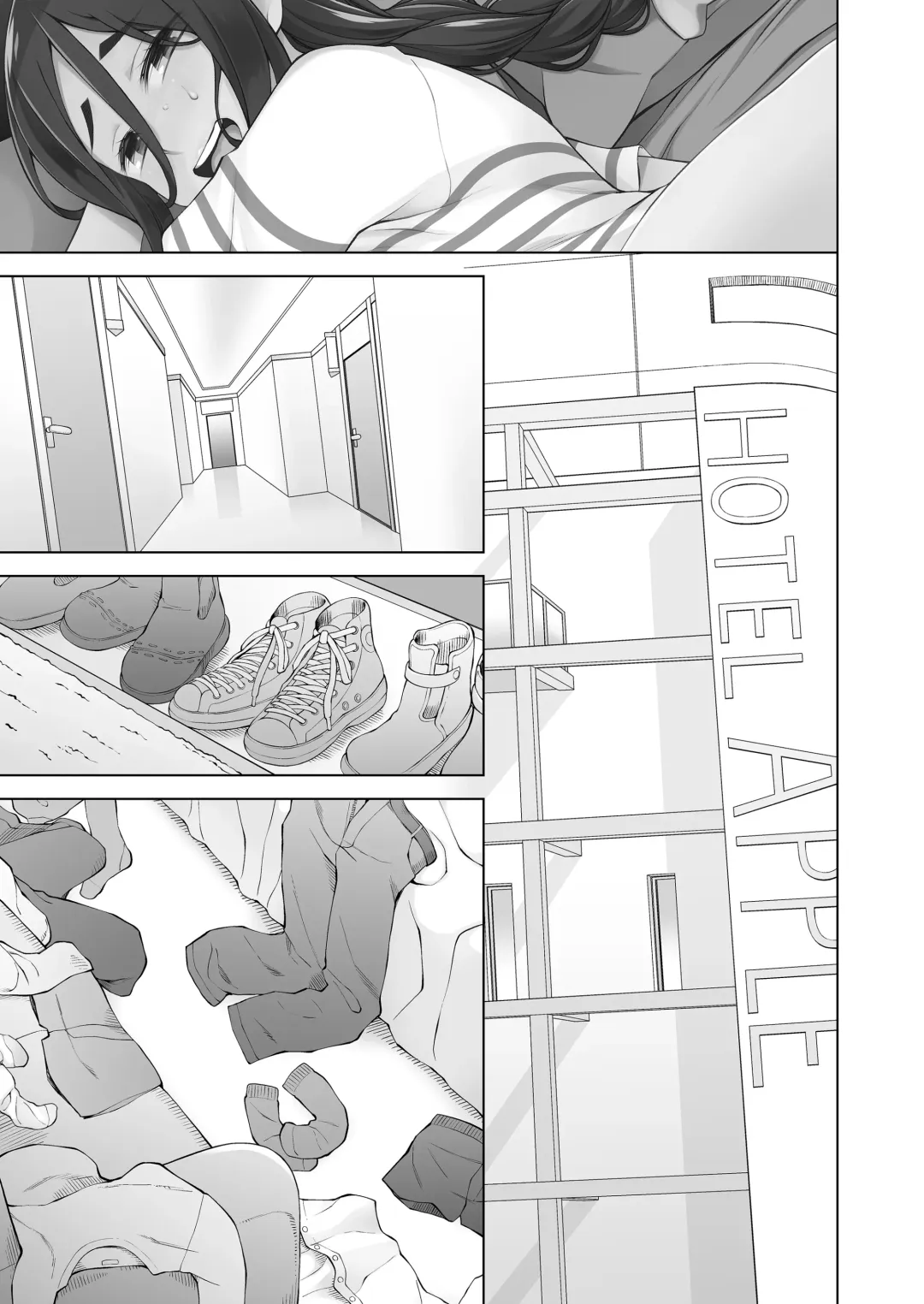 [Miito Shido] Hitozuma Kiriko no Choukyou Netorare Seikatsu SNS de Shiriatta Follower-tachi to Renjitsu Love Hotel de Rankou Shiteita Tsuma no Hanashi Fhentai - Page 114