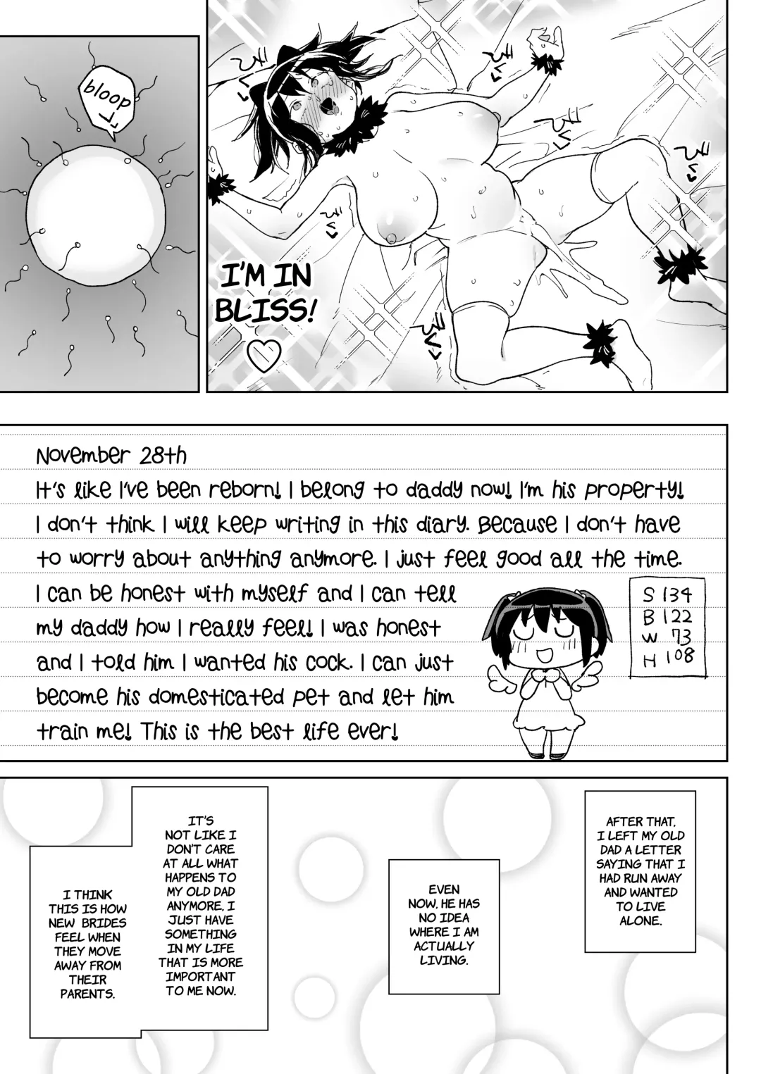 [Atage] 11-gatsu 28-nichi Atarashii Papa no Mono ni Narimashita. | November 28th: As of today, I belong to my new daddy! Fhentai.net - Page 36