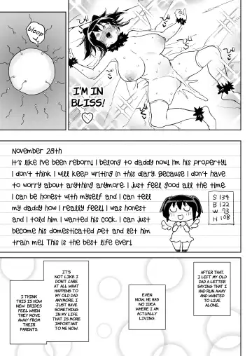 [Atage] 11-gatsu 28-nichi Atarashii Papa no Mono ni Narimashita. | November 28th: As of today, I belong to my new daddy! Fhentai.net - Page 36