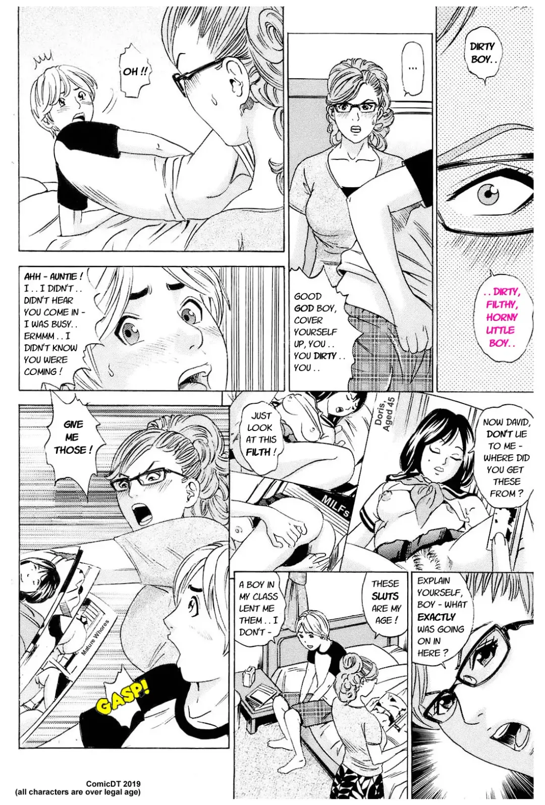 [Tange Suzuki] Auntie Fhentai - Page 2