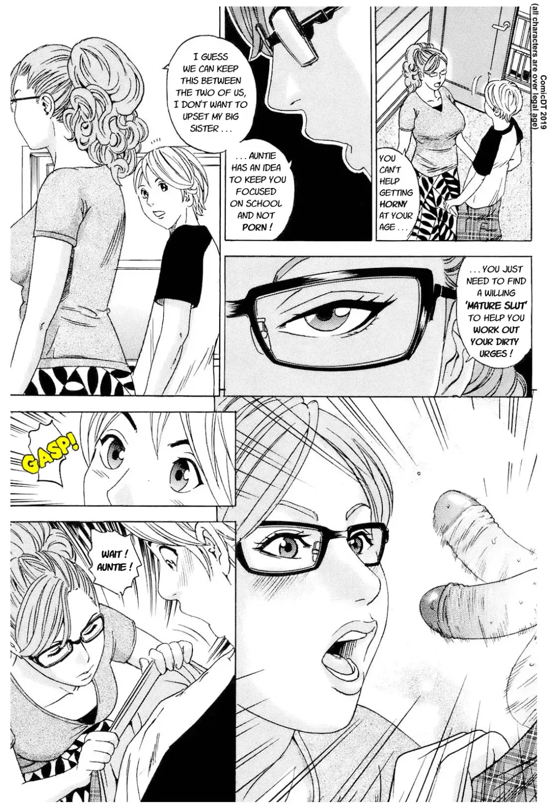 [Tange Suzuki] Auntie Fhentai - Page 4