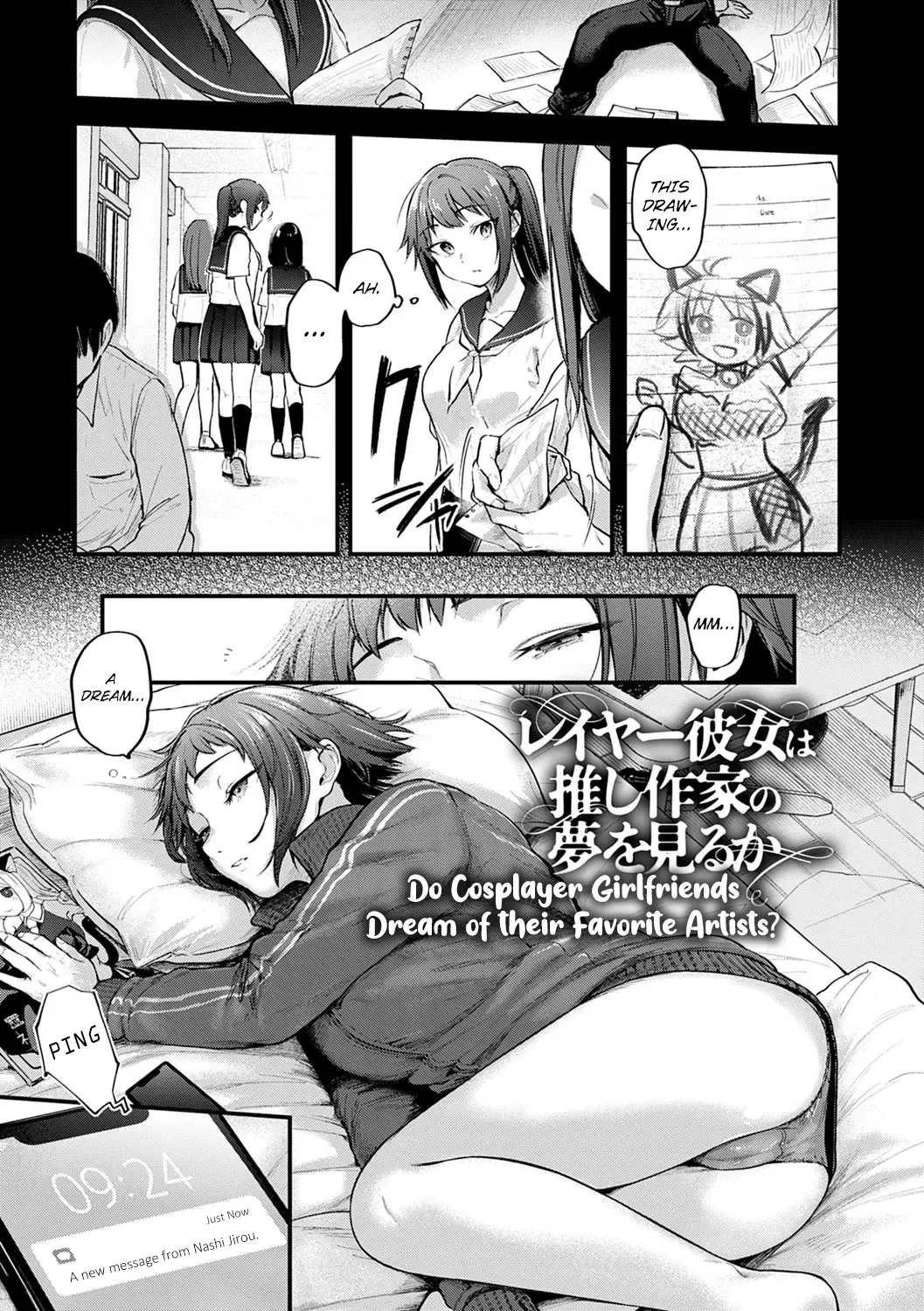 Read [Gosaiji] Layer Kanojo wa Oshi Sakka no Yume o Miru ka? | Do Cosplayer Girlfriends Dream of Their Favorite Artists? - Fhentai.net