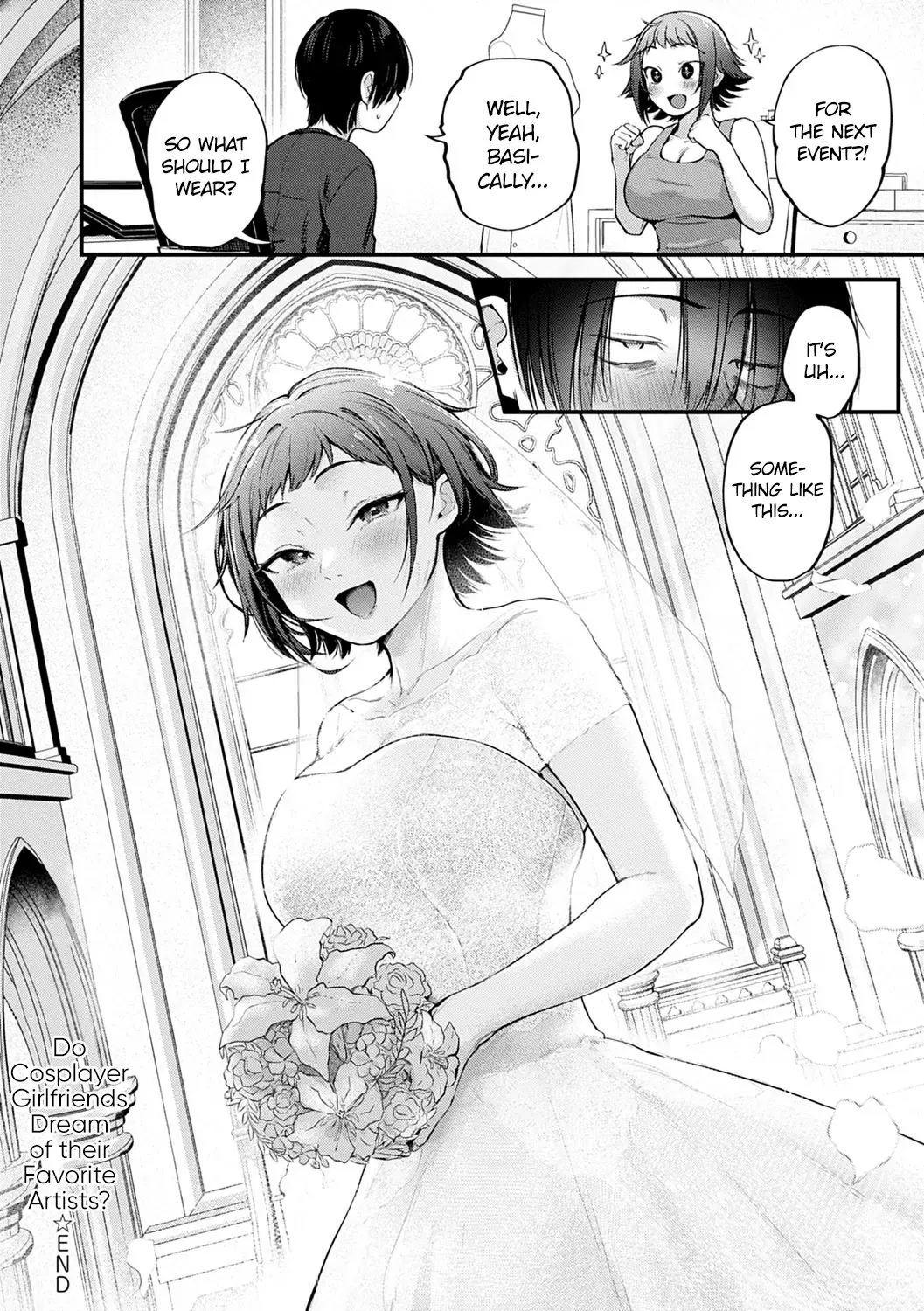 [Gosaiji] Layer Kanojo wa Oshi Sakka no Yume o Miru ka? | Do Cosplayer Girlfriends Dream of Their Favorite Artists? Fhentai - Page 34