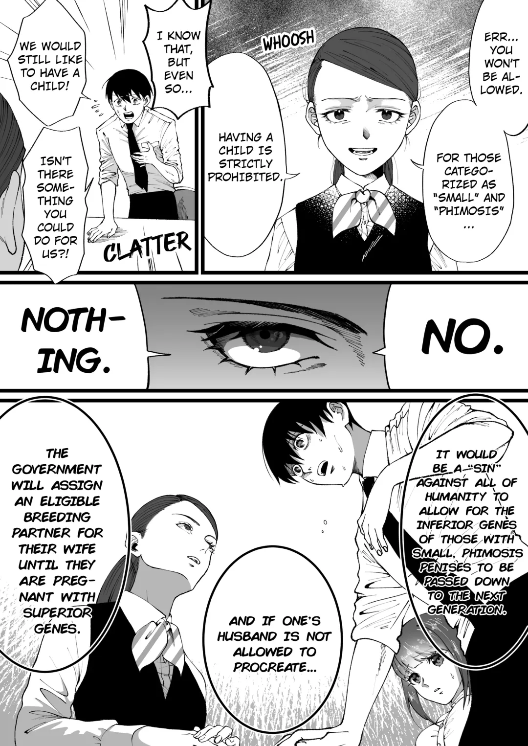 [Mugicya World] Tanshou Houkei wa Okotowari na Sekai | A World Where Small, Phimosis Cocks Are Hated Fhentai - Page 4