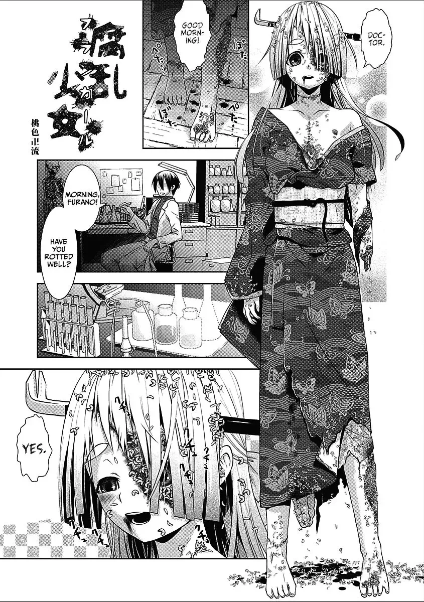 [Momoiro Manjiru] Furan Shōjo | Decomposing Girl Fhentai - Page 1