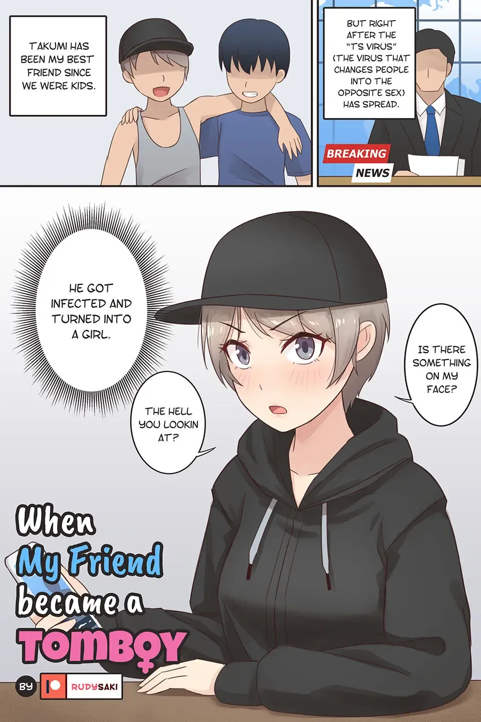 [Rudy Saki] When My Friend Became a Tomboy Fhentai - Page 1