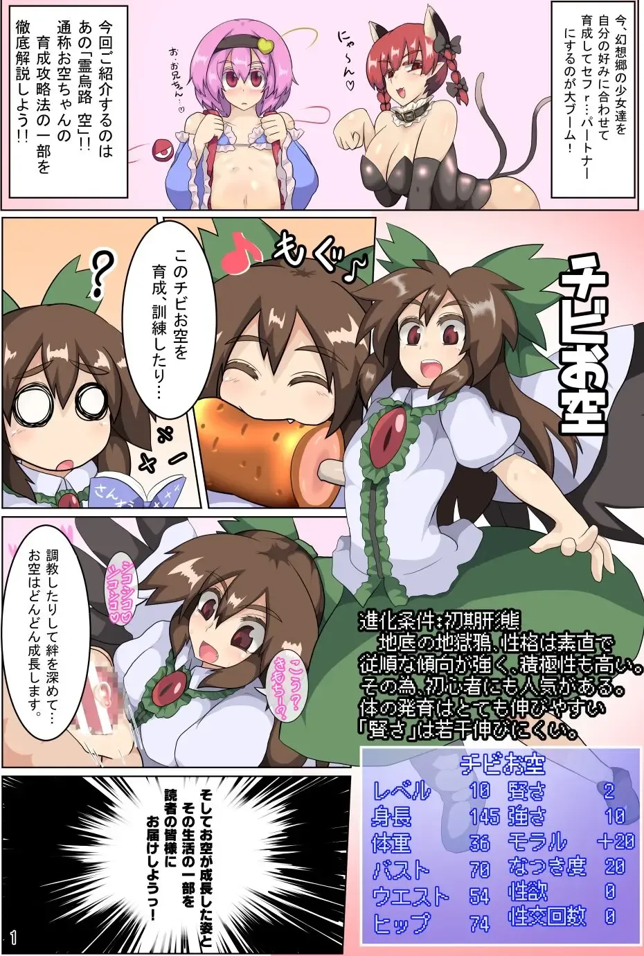 [Black] Okuu-chan Kouryaku Guidebook Fhentai - Page 2