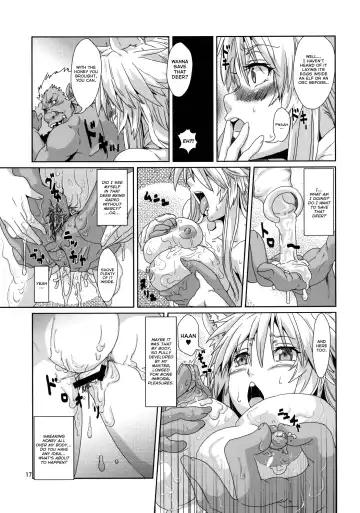 [Risei] Kodomo Orc ni Damasarete Kyouseiteki ni Mushi ni Sanran Saserareru Kemonomimi Elf Fhentai.net - Page 16