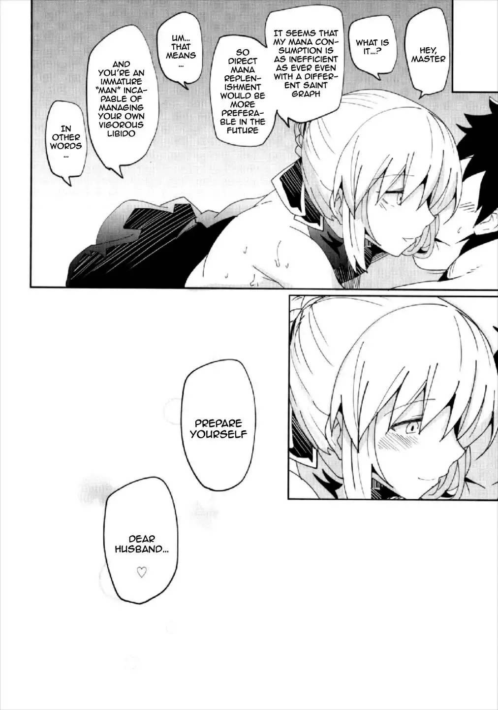 [Arito Arayuru - Yozo] Dosukebe Saber Wars 2 | Perverted Saber Wars 2 Fhentai - Page 15