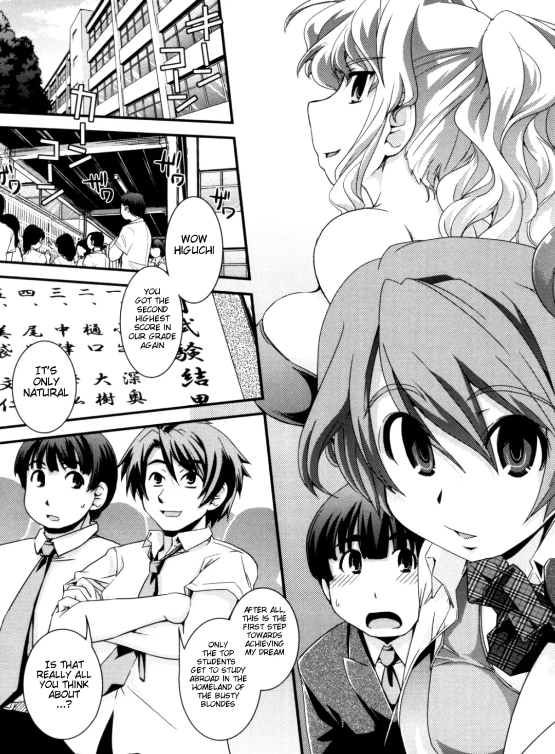 [Ikuya Daikokudou] Kinpatsu x Kyonyuu ni Henshin De | Transformed Into A Busty Blonde (decensored) Fhentai - Page 7