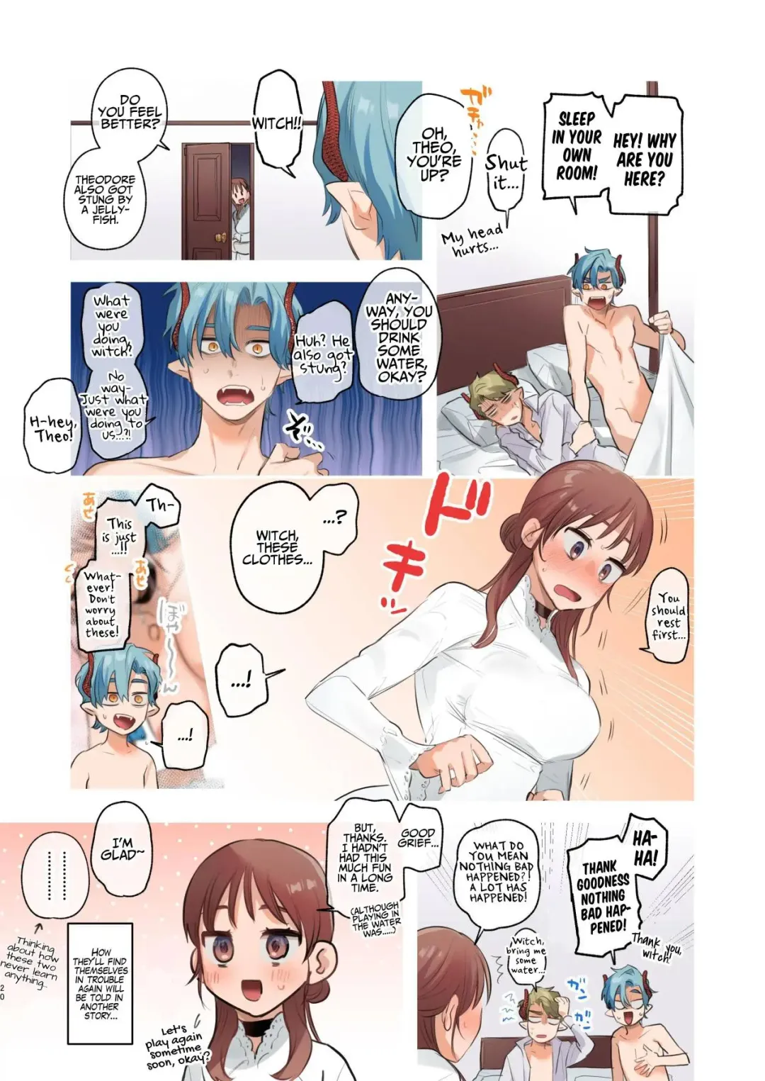 [Oniben Katze] dog eat dog era SUMMER ∼Ryuujinzoku Dorei no Futago to Natsuyasumi~ | dog eat dog era SUMMER ~Vacation with Twin Dragonkin Slaves~ Fhentai - Page 19