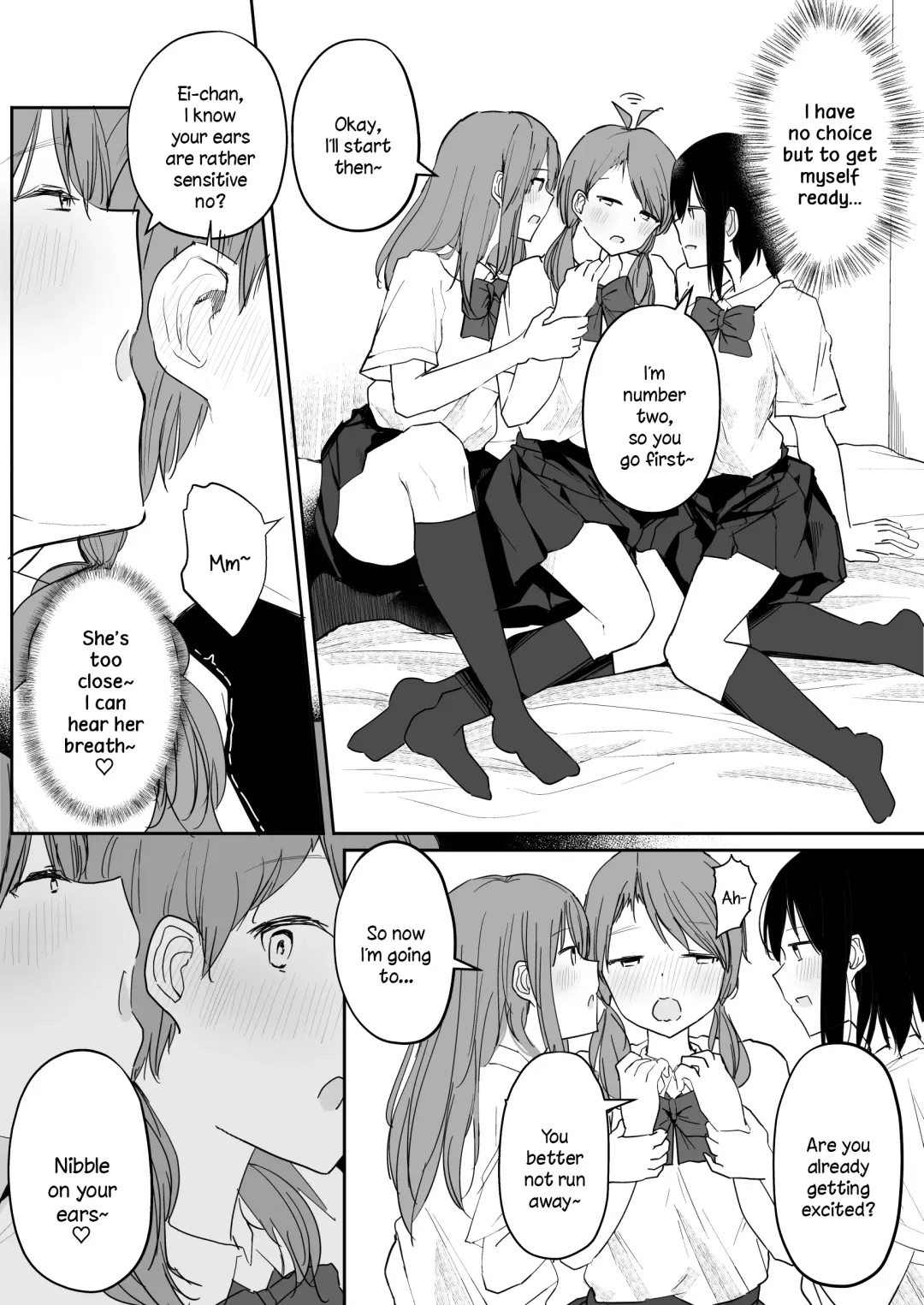 [Maguro Shining] Yuri Zuki Joshi ga Nandemoari no Ousama Game Yatta Kekka... Fhentai - Page 18