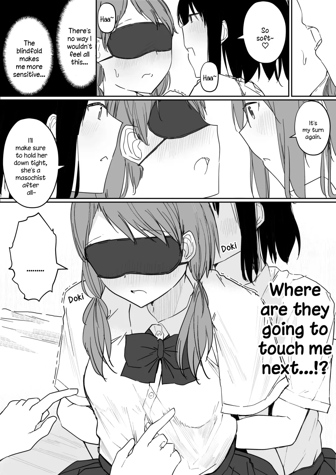 [Maguro Shining] Yuri Zuki Joshi ga Nandemoari no Ousama Game Yatta Kekka... Fhentai - Page 22