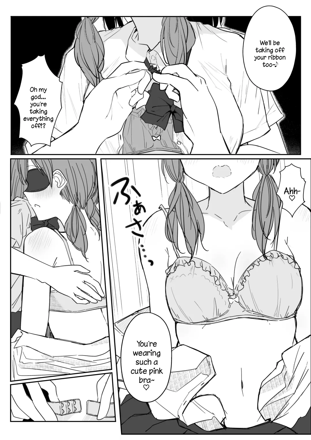 [Maguro Shining] Yuri Zuki Joshi ga Nandemoari no Ousama Game Yatta Kekka... Fhentai - Page 24