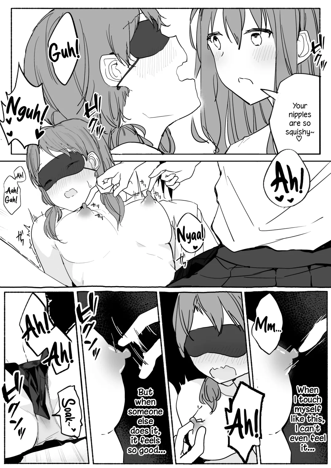 [Maguro Shining] Yuri Zuki Joshi ga Nandemoari no Ousama Game Yatta Kekka... Fhentai - Page 27