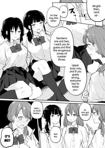 [Maguro Shining] Yuri Zuki Joshi ga Nandemoari no Ousama Game Yatta Kekka... Fhentai - Page 16