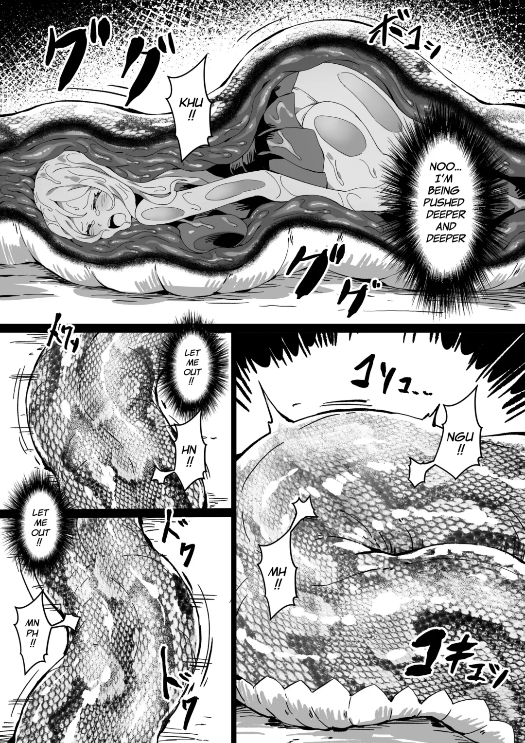 [Co Ma] [Mist Night (Co_Ma) Hell of Swallowed Doodle (Serena) (English) [Lamia] Fhentai - Page 13