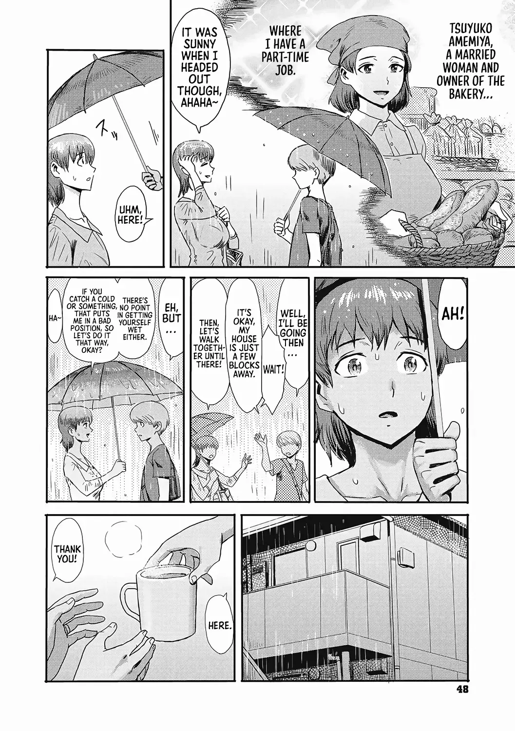 [Kuroiwa Menou] Nureta Machikado | The Wet Corner of the Road Fhentai - Page 2