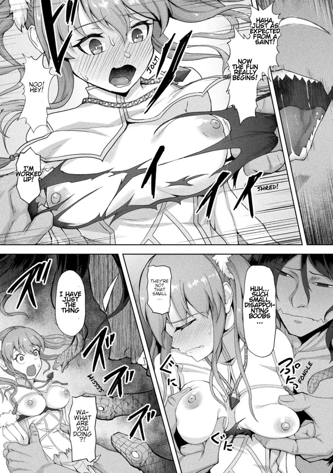 [Gotarou] Inshoku no Ikie ~Narehate e to Kawariyuku Otome~ | Holy Saint Defeated and Broken By a Lewd Touch! Fhentai.net - Page 13