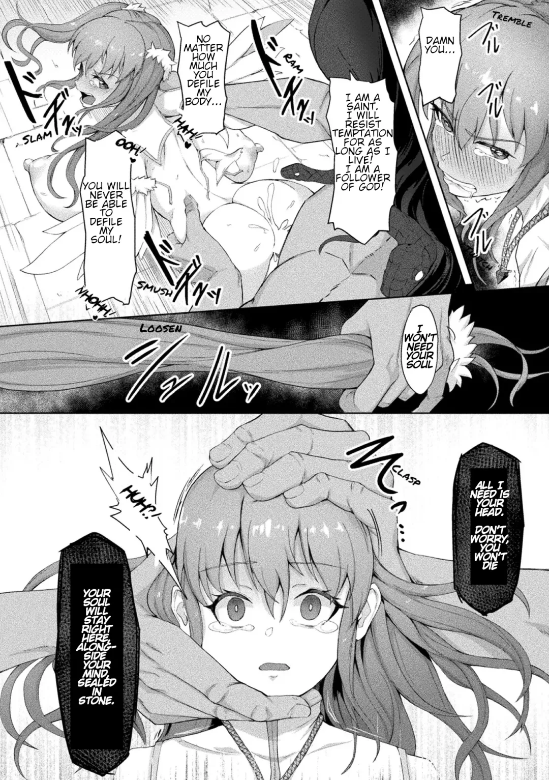 [Gotarou] Inshoku no Ikie ~Narehate e to Kawariyuku Otome~ | Holy Saint Defeated and Broken By a Lewd Touch! Fhentai.net - Page 26