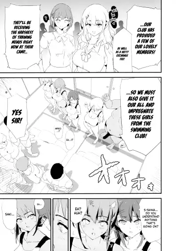 [Dokurosan] Watashi-tachi no Onaho Koukan Gasshuku Ichinichime! | Our exchange cocksleeve camp! First day! + Omake Paper (decensored) Fhentai - Page 4