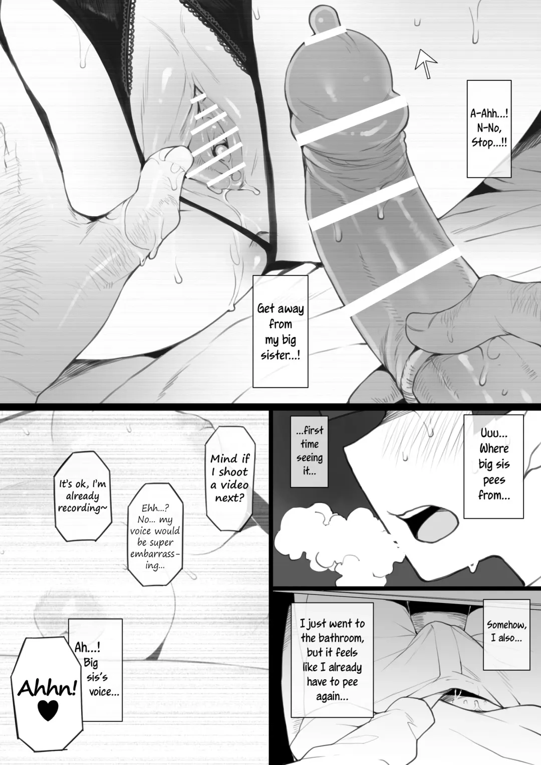 [Terasu Mc] Daisuki na Onee-chan ni Karita Pasocon no Naka ni... | On the Laptop My Beloved Big Sister Lent Me… Fhentai - Page 10