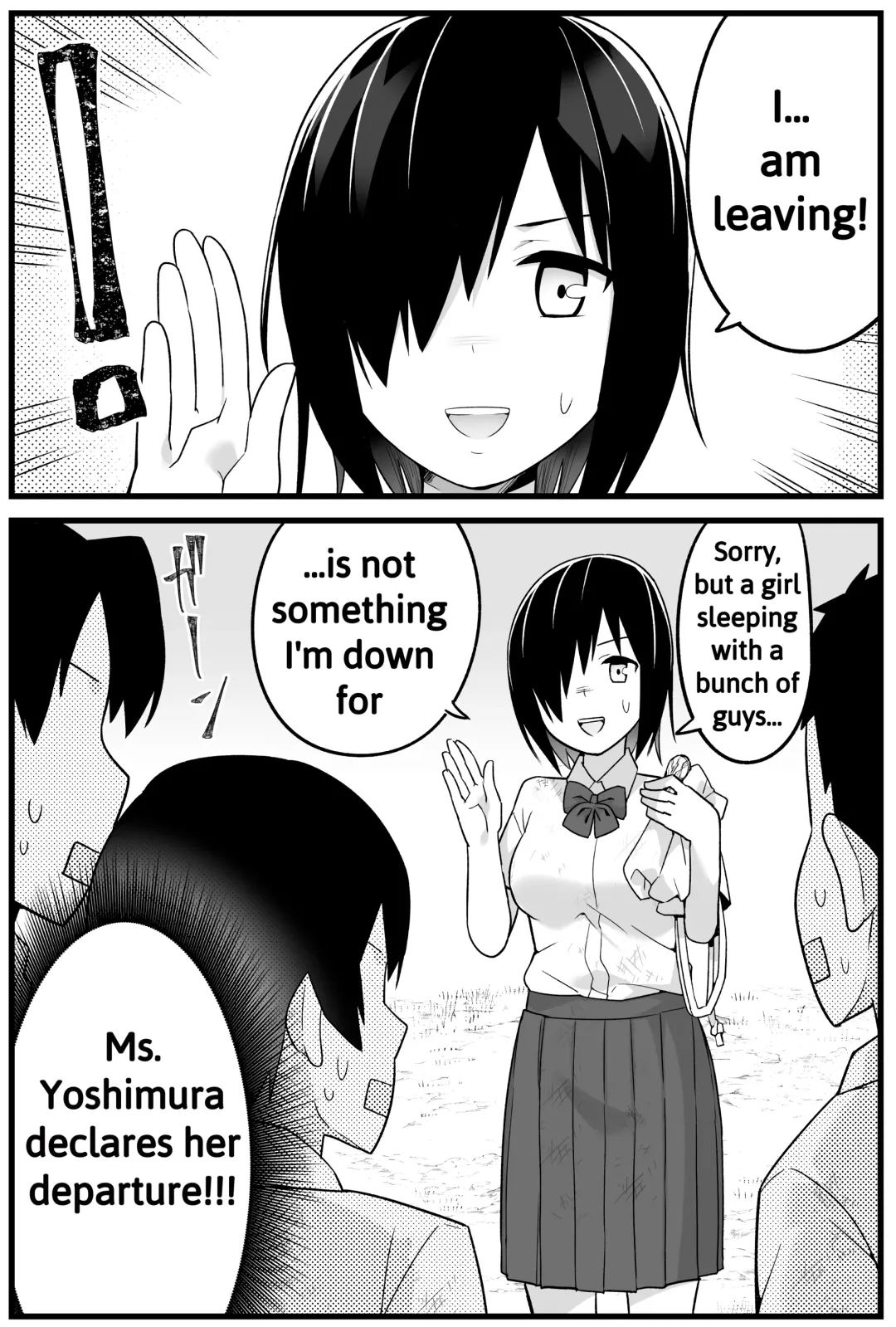 [Toilet Komoru] Mujintou JK! Choroi yo Yoshimura-san! Volume. 1 ~Nukegake Netori Hen~ Fhentai - Page 15