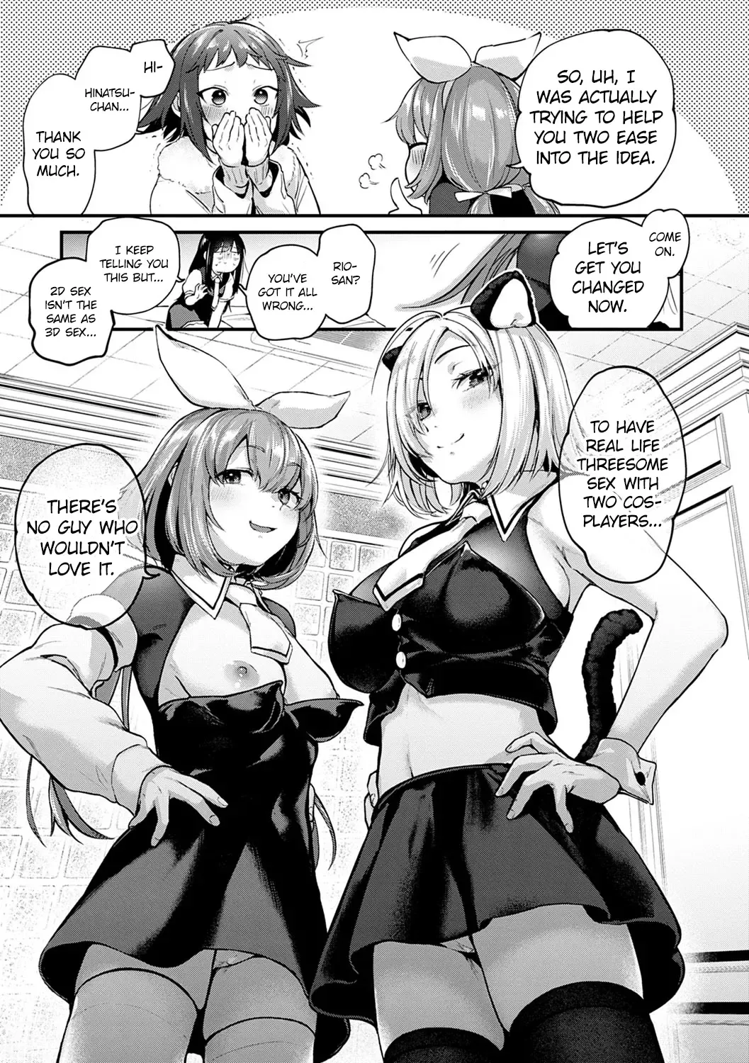 [Gosaiji] Doujin Sakka wa Cosplay Ecchi no Yume o Miru ka? Parts 1-4 + After Story Fhentai - Page 67