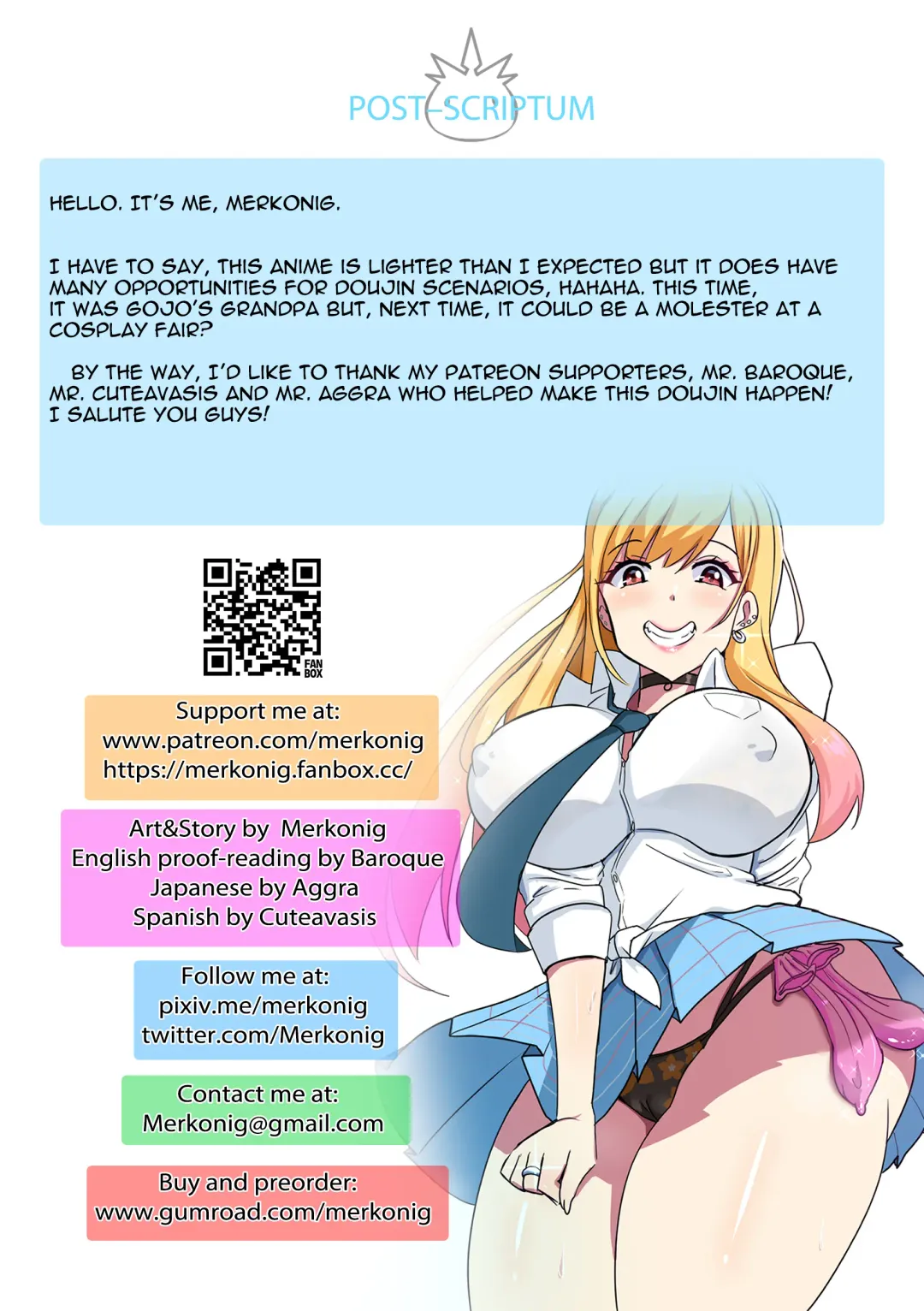 [Merkonig] B-Trayal 39 Marin Kitagawa + Extras (decensored) Fhentai.net - Page 16