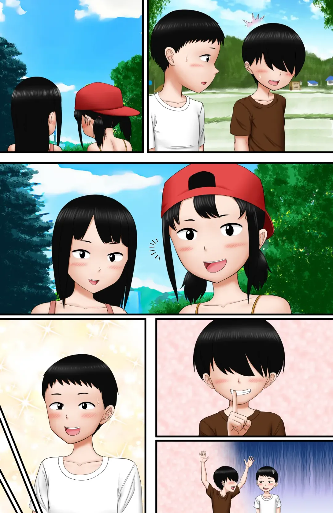 "Seiteki Muchi" na Kyoudai ni Iroiro Oshieru Natsuyasumi Fhentai - Page 3