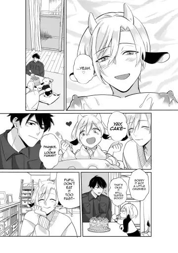 [Akagirenya - Kinokoyun - Ruru] Nyuugyuu Oyako Tokunou Milk wa Papa no Aji Fhentai - Page 32