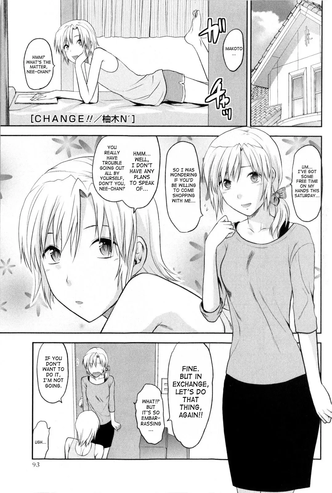 [Yuzuki N Dash] Change!! Fhentai - Page 1