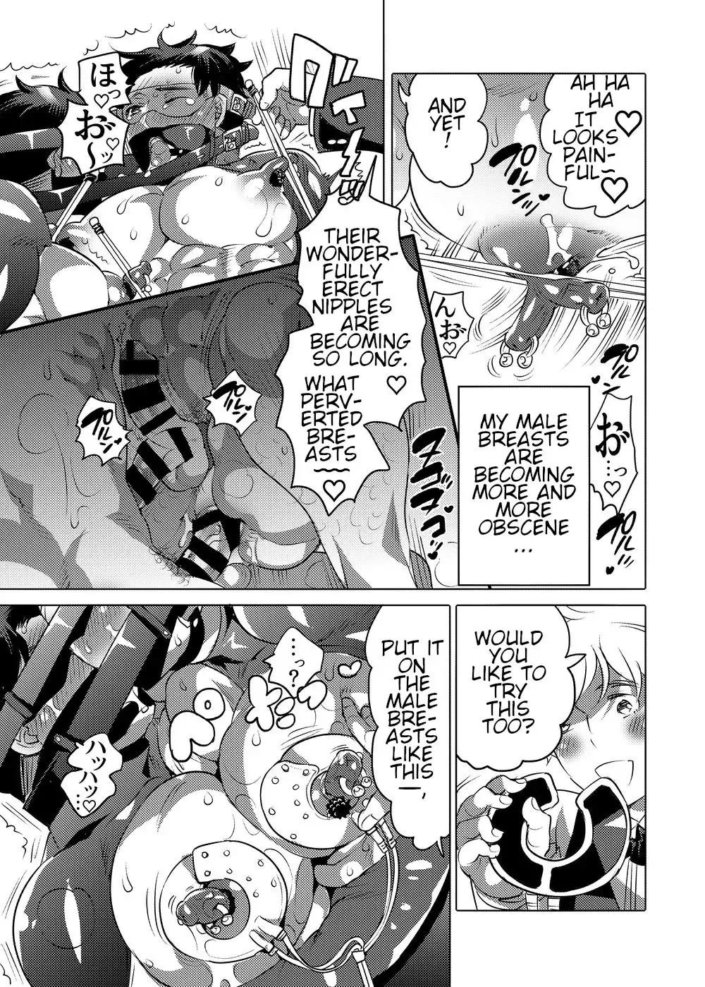 [Inochi Wazuka] Ochichi Hinpyoukai | Male Breast Competition Fhentai - Page 54